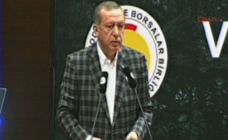 Başbakan Erdoğan TOBB'da konuşuyor